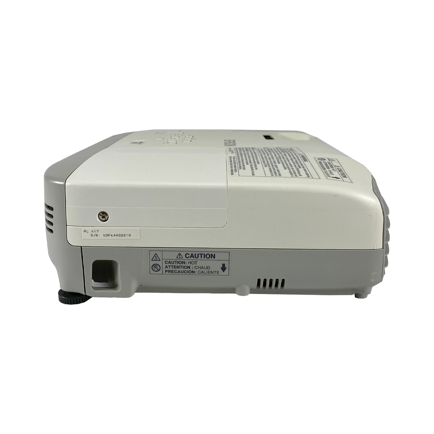 Epson PowerLite X17 XGA 3LCD Projector | Standard Throw | 2700 Lumens