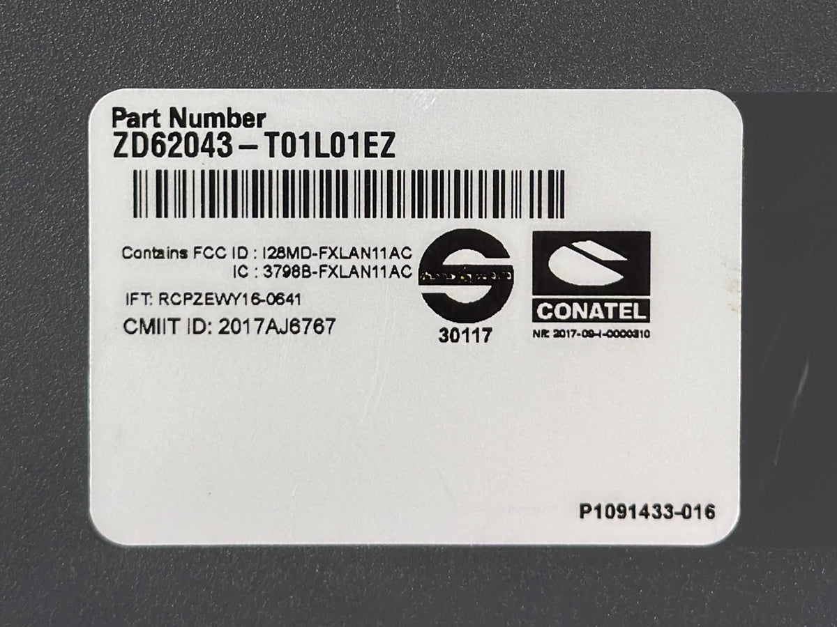 Zebra ZD620 ZD62043-T01L01EZ Desktop Direct Thermal Barcode Printer – Ethernet, Serial, USB, Power Supply