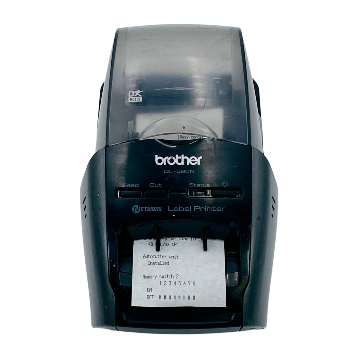 Brother QL-580N Thermal Network Label Printer USB Ethernet Serial