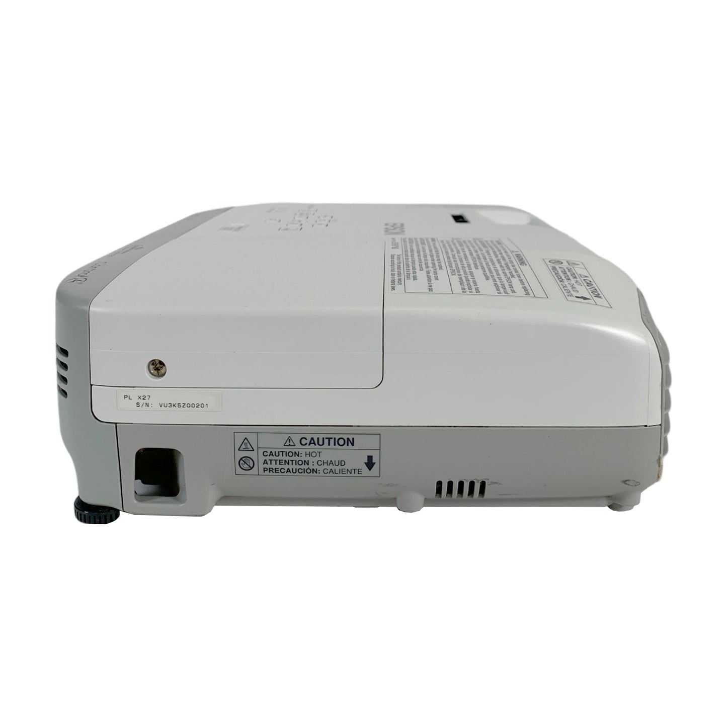 Projector other side view