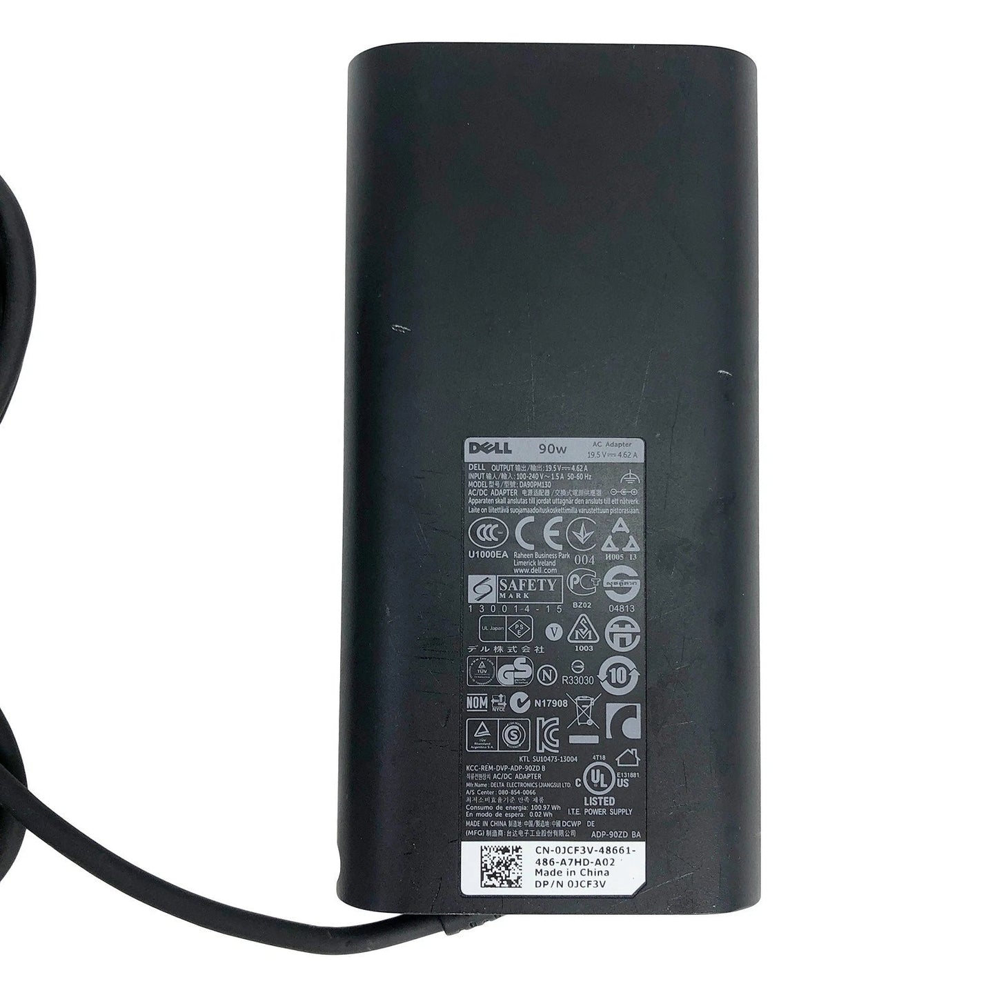 Genuine Dell 90W AC Power Adapter 19.5V 4.62A – LA90PM130 7.4mm Center Pin