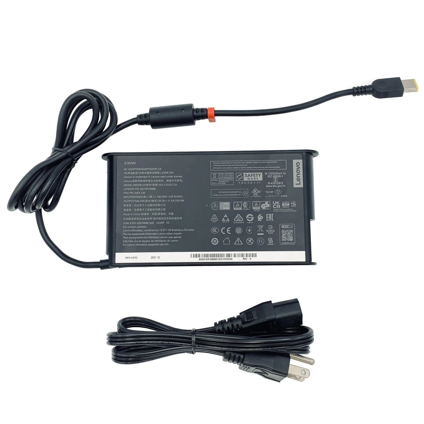 Original Lenovo 20V 11.5A 230W AC Power Adapter 02DL142 02DL143 02DL144 Charger
