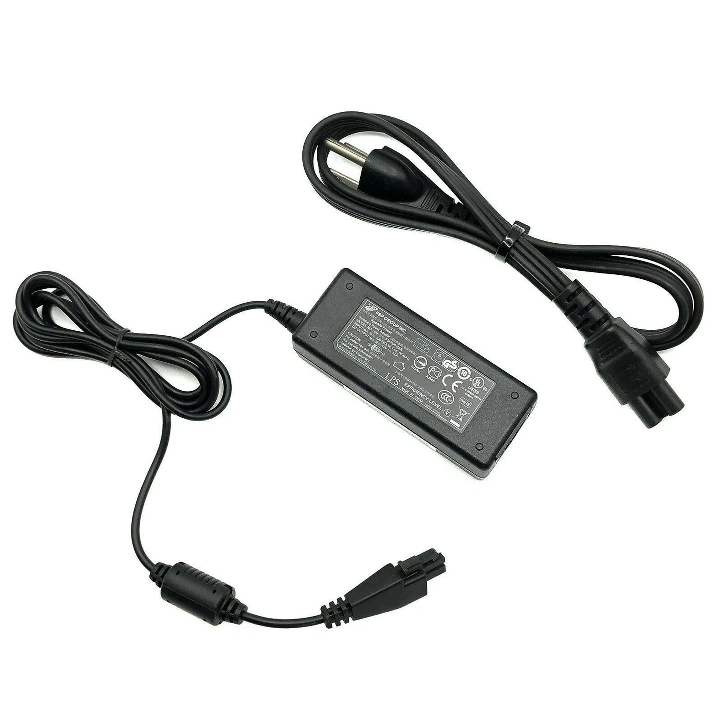 NEW Genuine FSP 2-Pin Power Adapter 12V for Fortinet Firewall FG-61E 61F 60E 60F