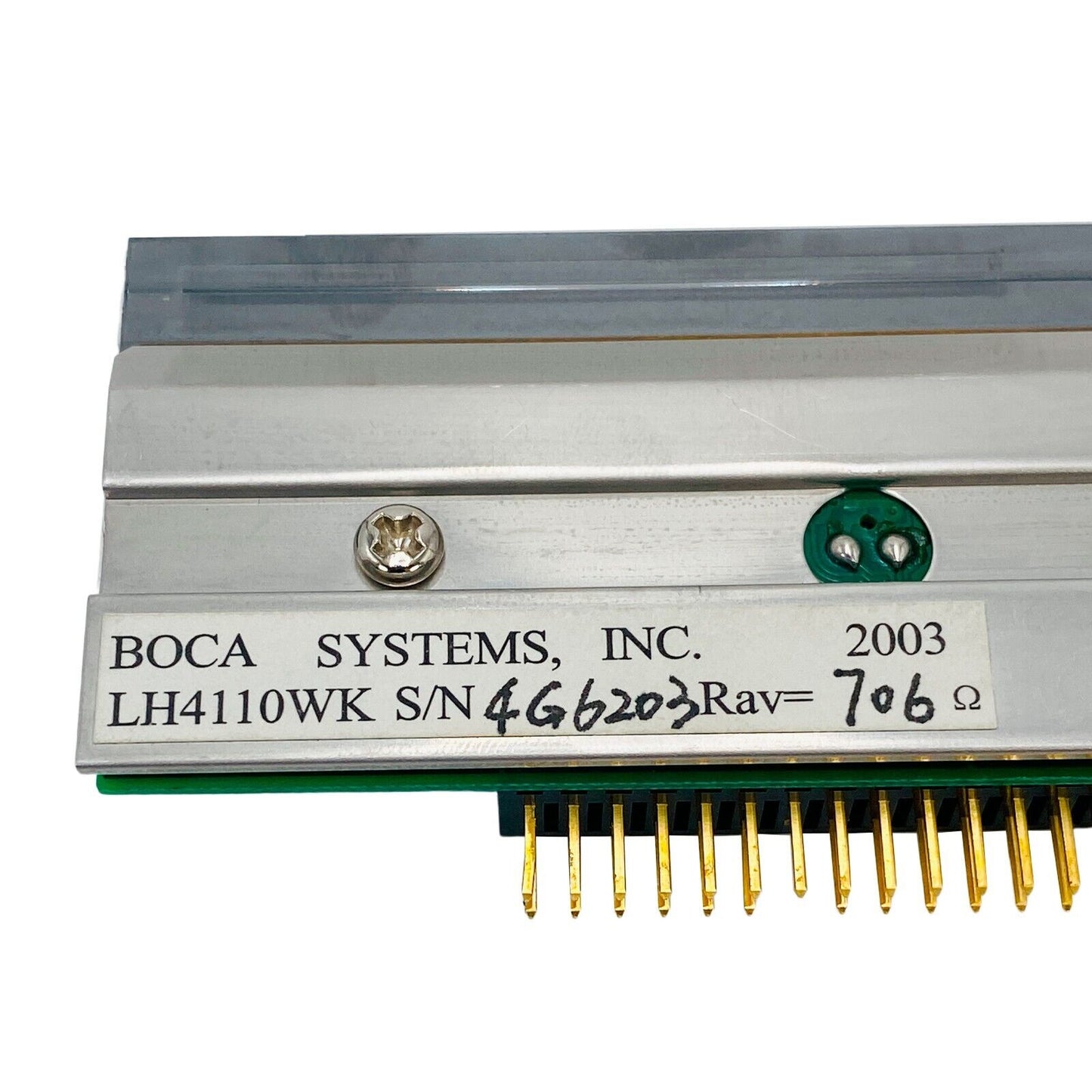 Boca Systems LH4110WK Thermal Printhead 203dpi for Ghostwriter Mini Plus Printer