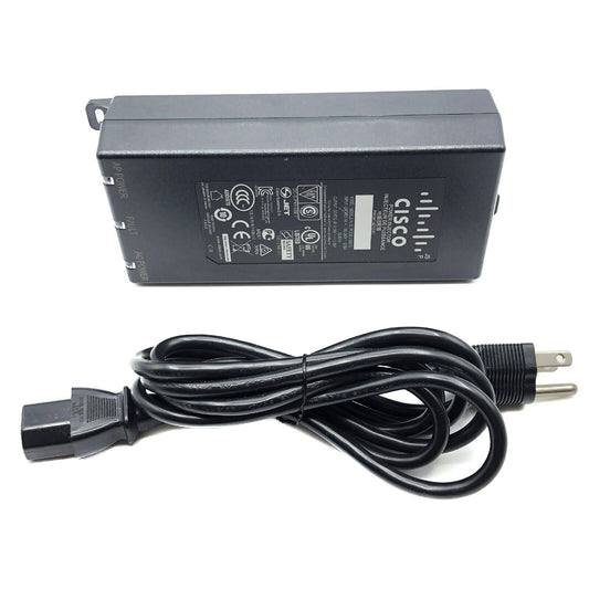 OEM Cisco Meraki MA-INJ-4-US Power Injector 802.3at PoE 56V W/Cord