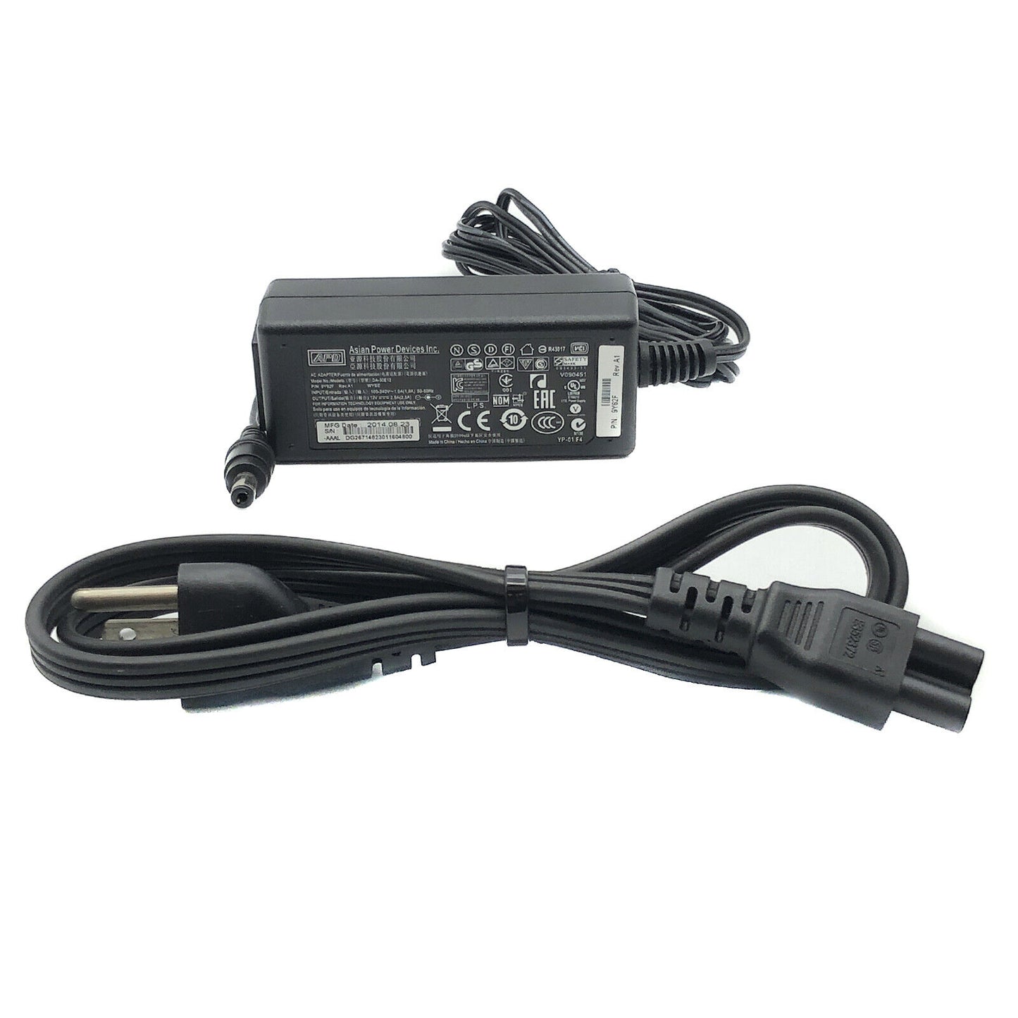 Original APD AC Adapter For Dell Wyse CX0 TX0 Thin Client Power Supply w/PC