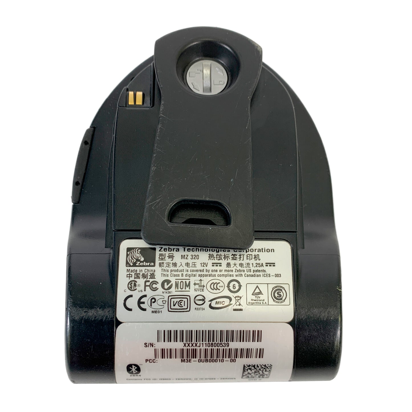 Zebra MZ320 Mobile Thermal Receipt Label Printer 203 DPI Bluetooth