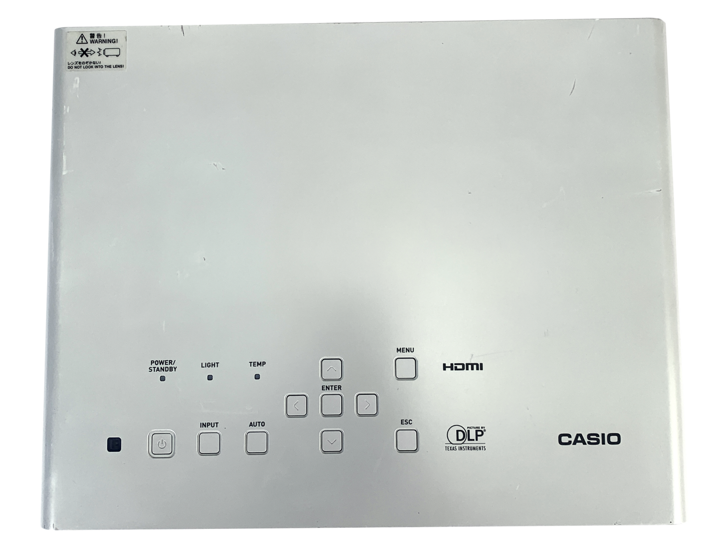 Casio XJ-M245 DLP Projector Laser/LED Hybrid 2500 Lumens PC 3D Ready WXGA HDMI