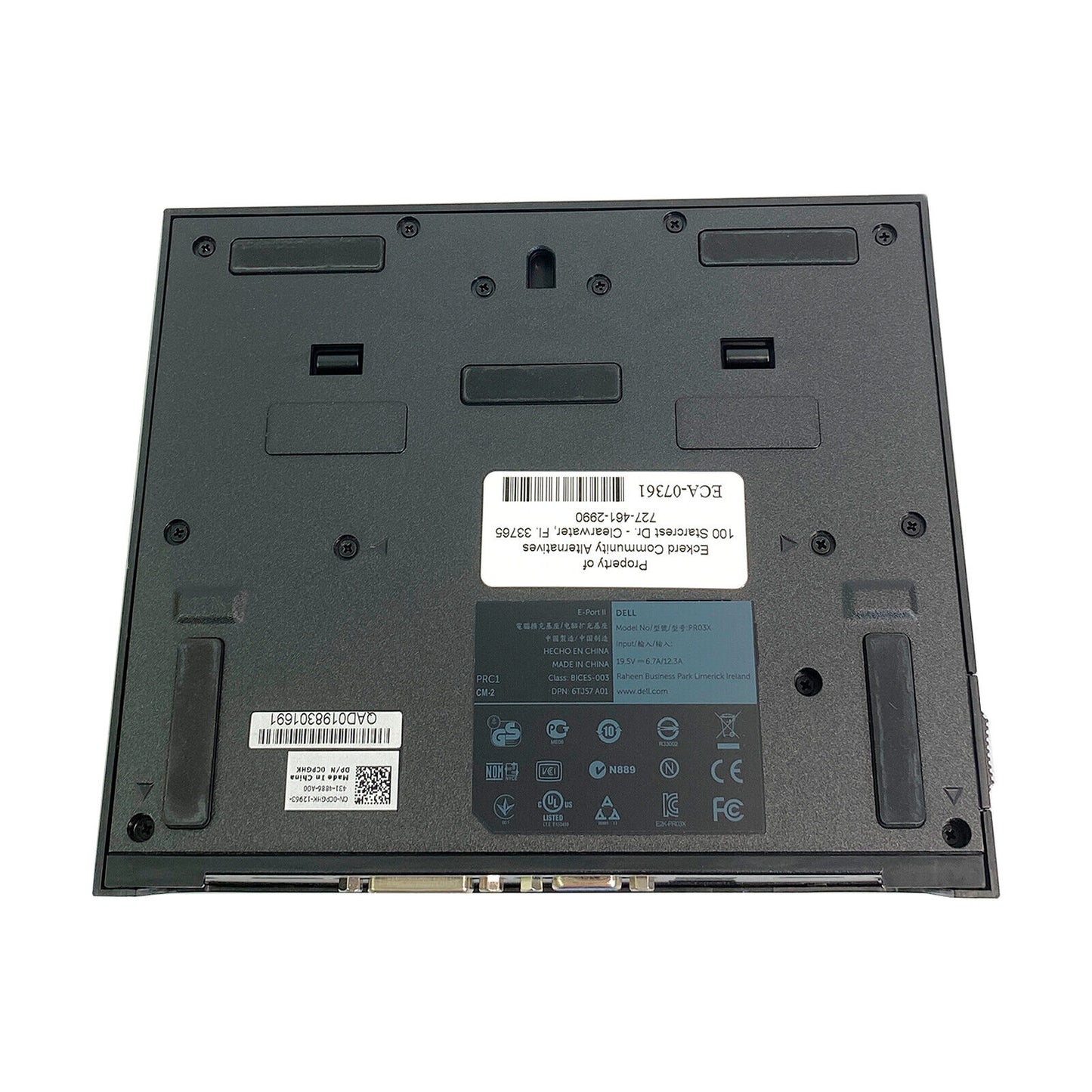 NEW Dell Dock Station USB 3.0 for Precision M6600 M6700 M6800 w/Adapter