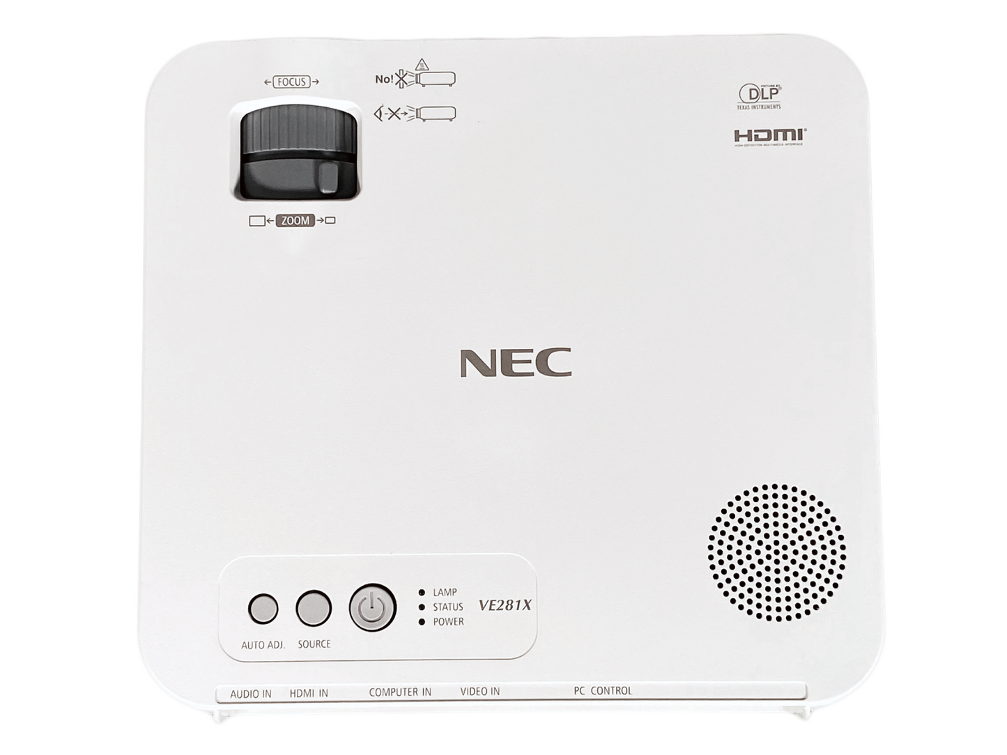 NEC NP-VE281X - DLP Projector 2800 Lumens HD PC 3D Ready XGA