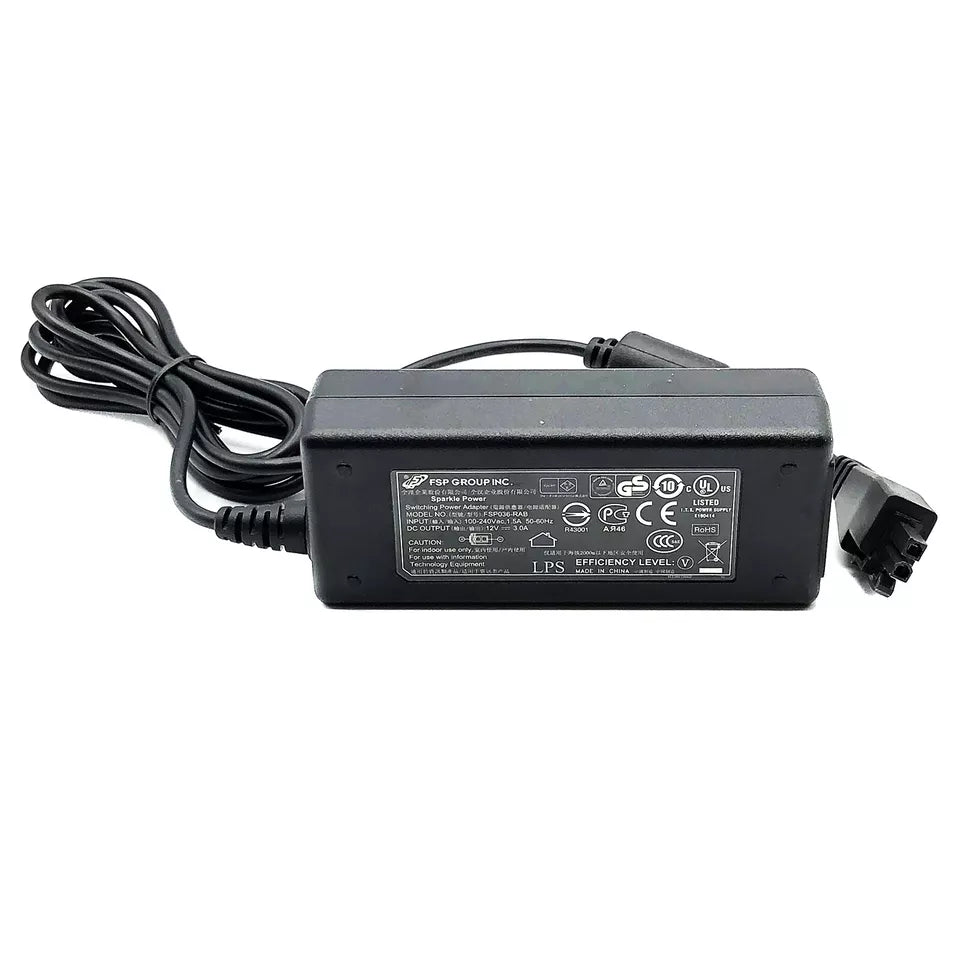 NEW Genuine FSP 2-Pin Power Adapter 12V for Fortinet Firewall FG-61E 61F 60E 60F