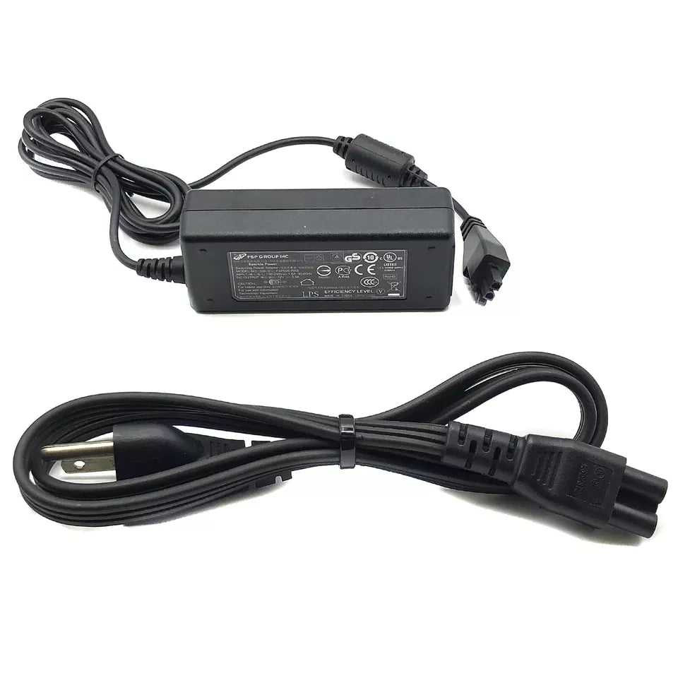 NEW Genuine FSP 2-Pin Power Adapter 12V for Fortinet Firewall FG-61E 61F 60E 60F
