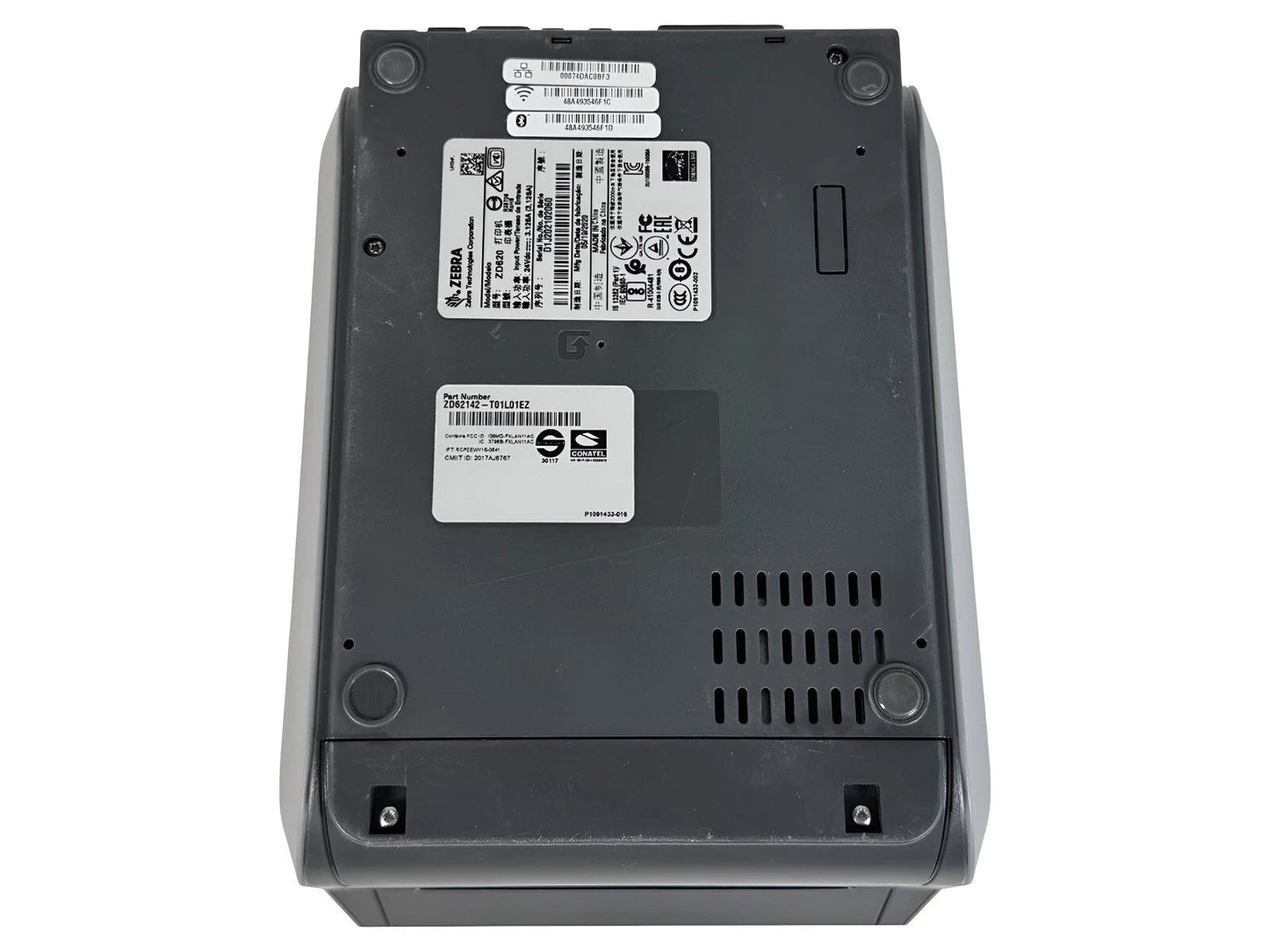 Zebra ZD620 Direct Thermal & Thermal Transfer Label Printer – LCD, USB, WiFi, LAN, Bluetooth