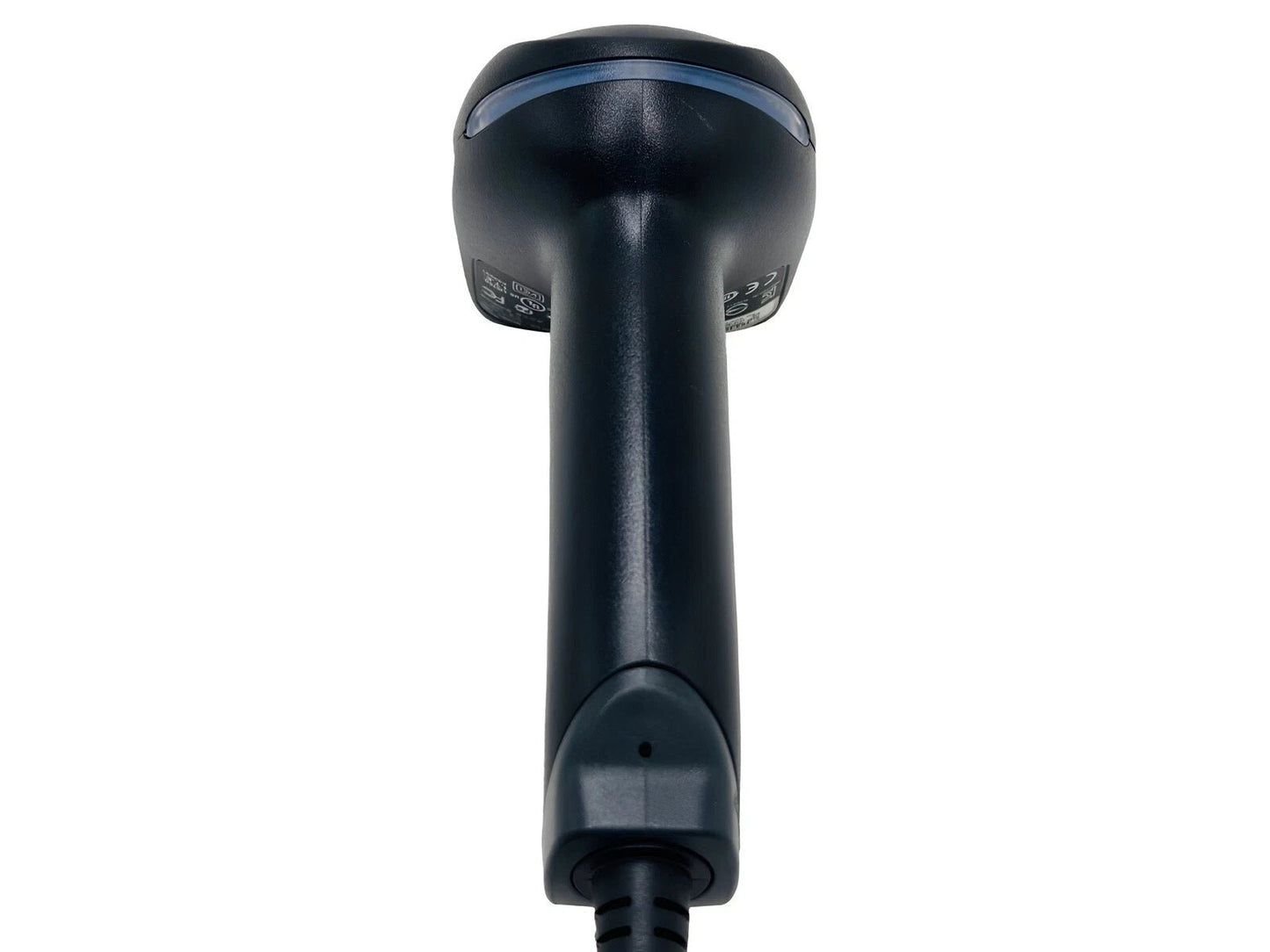 Full rear view of scanner housing