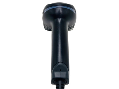 Full rear view of scanner housing