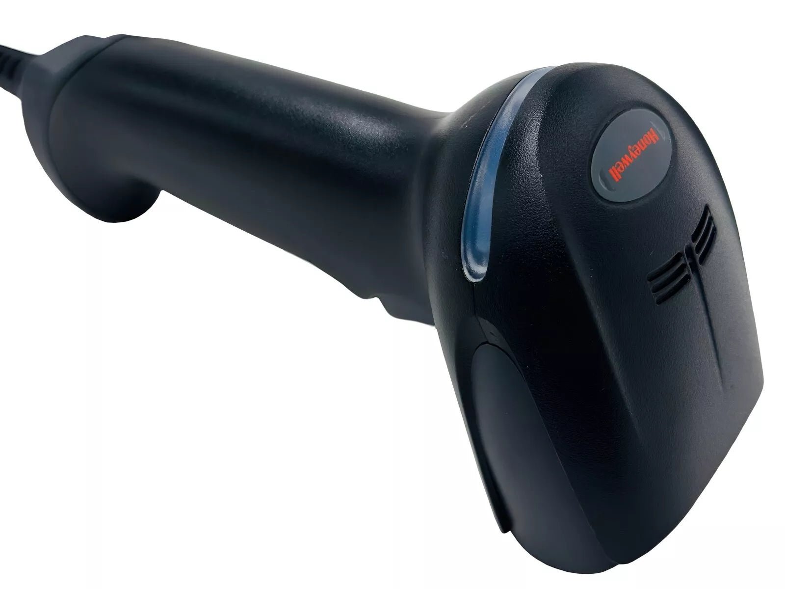 Right angled profile view of scanner body
