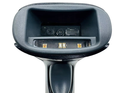 Front scan window close up view