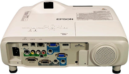 Epson PowerLite 520 3LCD Projector Short-Throw H674A