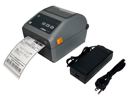 Zebra ZD620 ZD620d 203 DPI Direct Thermal Desktop Label Printer - Ethernet LAN USB