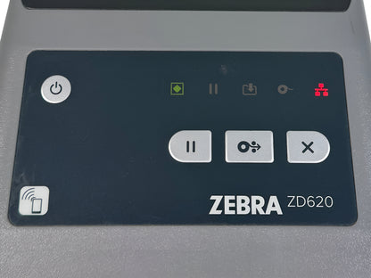 Zebra ZD620 ZD620d 203 DPI Direct Thermal Desktop Label Printer - Ethernet LAN USB
