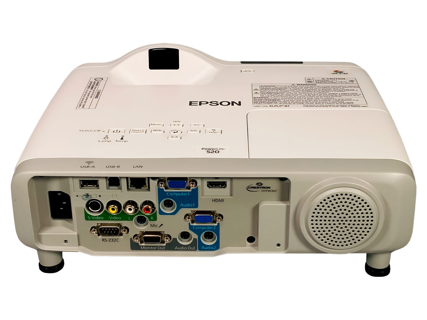 Epson PowerLite 520 H674A LCD Projector | 2700 ANSI Lumens