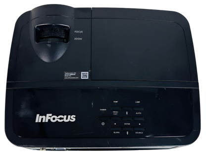 InFocus IN2124a Network DLP XGA Projector | 3500 Lumens HDMI