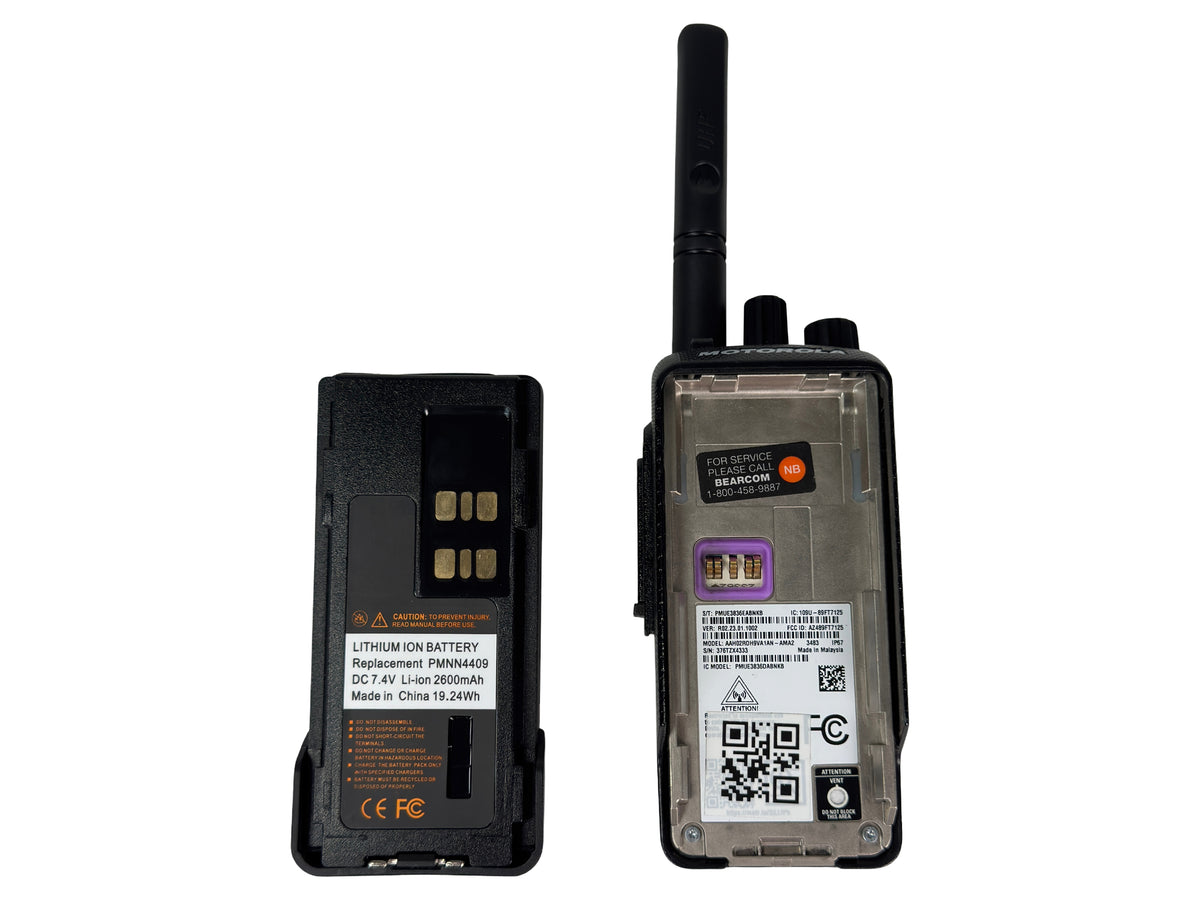 Motorola MOTOTRBO XPR 3500e Digital Two-Way Radio (IP67) with PMNN4409 Battery