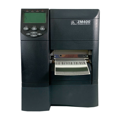 Zebra ZM400 Industrial Thermal Barcode Printer 203 DPI Serial Parallel USB Ethernet