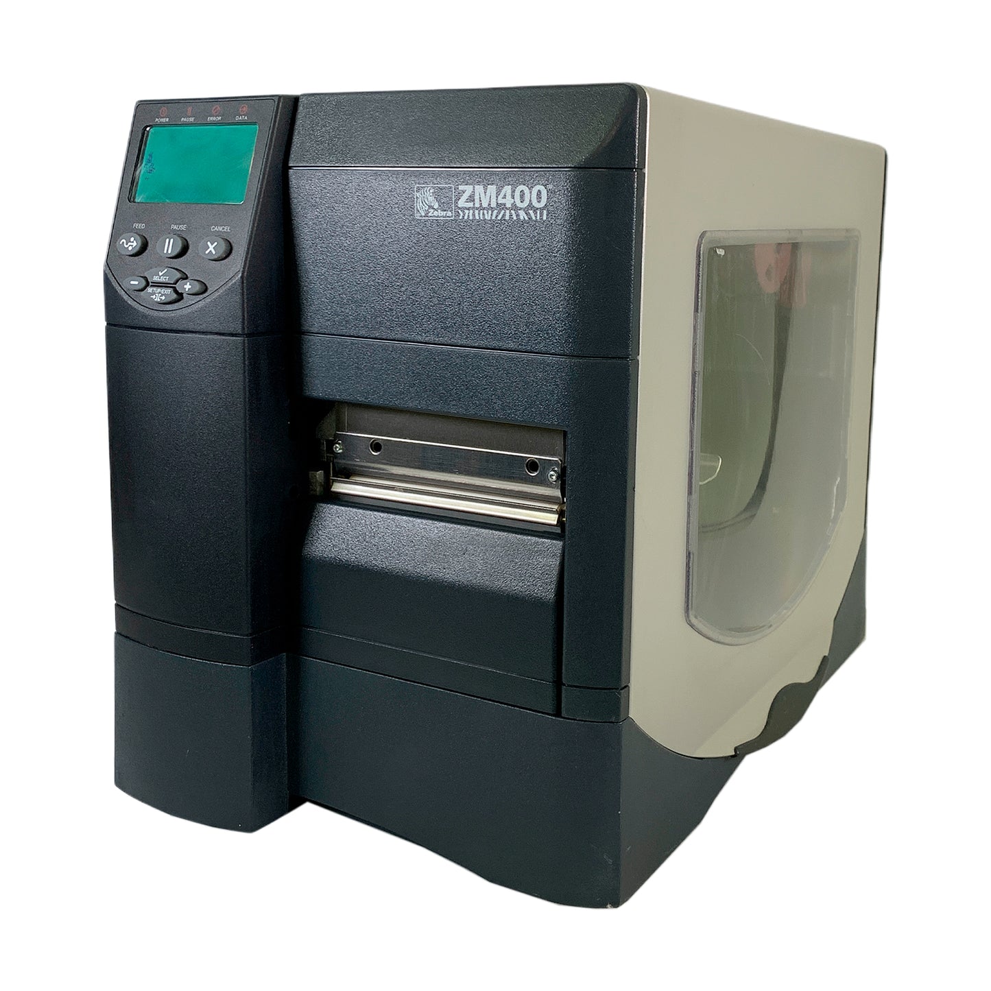 Zebra ZM400 Industrial Thermal Barcode Printer 203 DPI Serial Parallel USB Ethernet