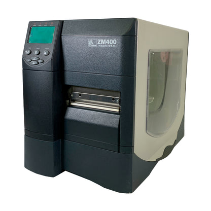 Zebra ZM400 Industrial Thermal Barcode Printer 203 DPI Serial Parallel USB Ethernet