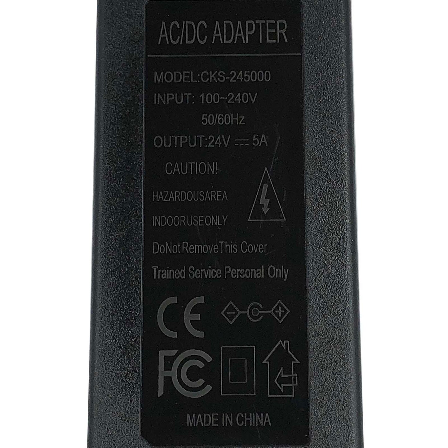 NEW AC/DC Adapter CKS-245000 24V 5A Power Supply Charger