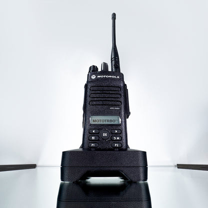Motorola XPR3500e DMR Digital Analog UHF Two-Way Radio | Handled Microphone
