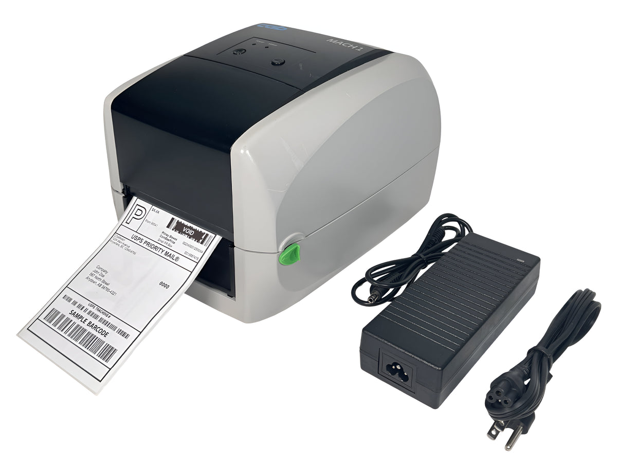 CAB MACH 1 Desktop Label Barcode Printer - USB, Serial, Ethernet / LAN