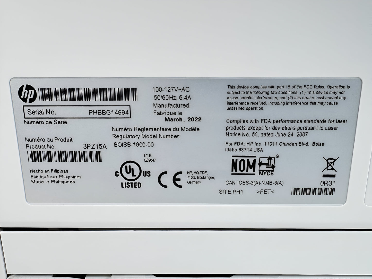 HP LaserJet Enterprise M406dn Mono Laser Printer – Network (3PZ15A)