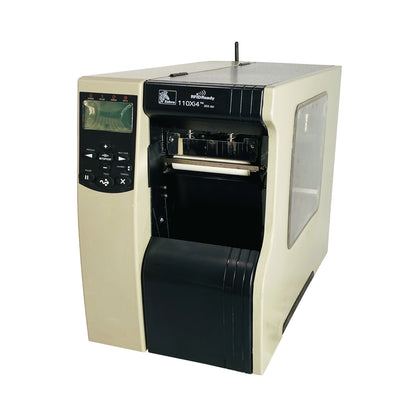 Zebra 110Xi4 (112-8K1-00000) 203 DPI Thermal Transfer Industrial Label Printer – Serial, USB, Ethernet, LCD