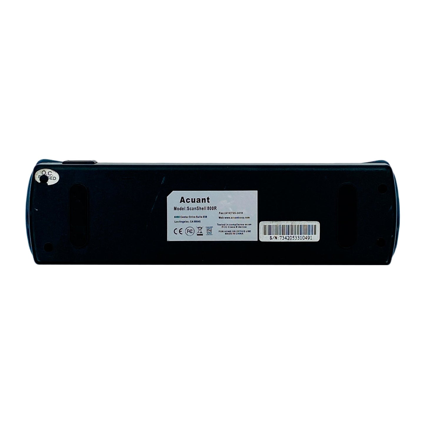 Acuant ScanShell 800R Sheet - feed Portable Document Scanner | 600 DPI, USB 2.0