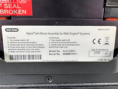 Bio - Rad Dyad Peltier Thermal Cycler PTC0220G – ALD1244G ALS1296G