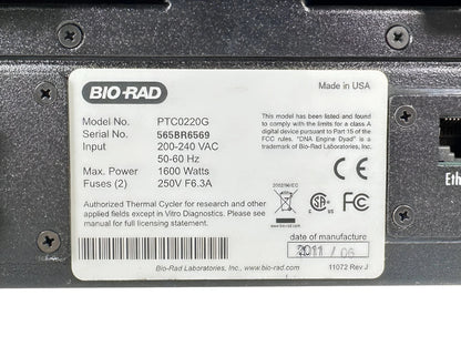 Bio - Rad Dyad Peltier Thermal Cycler PTC0220G – ALD1244G ALS1296G