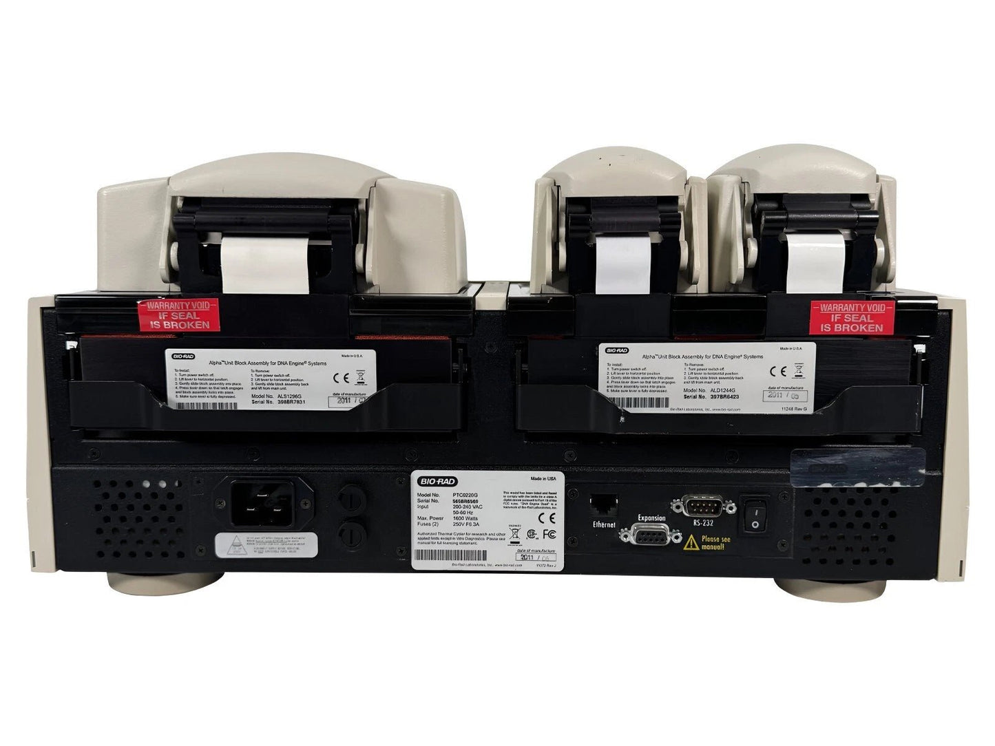 Bio - Rad Dyad Peltier Thermal Cycler PTC0220G – ALD1244G ALS1296G