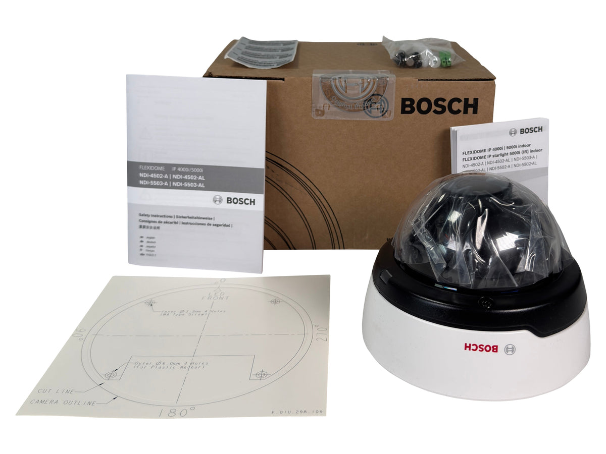 Bosch FLEXIDOME IP 4000i 2MP Outdoor Dome IP Camera | NDI-4502-A