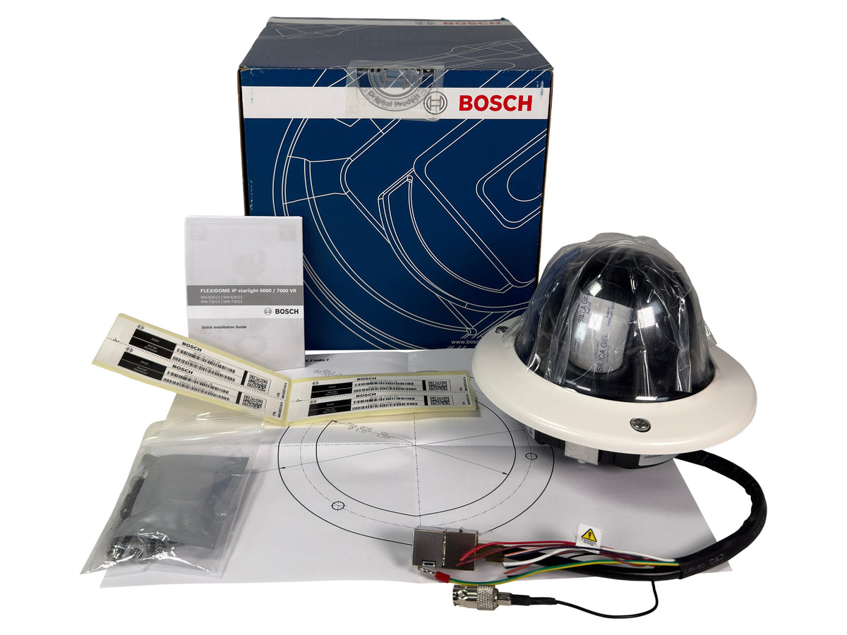 Bosch Flexidome IP Starlight 6000 2MP HDR Security Camera | NIN-63023-A3-A