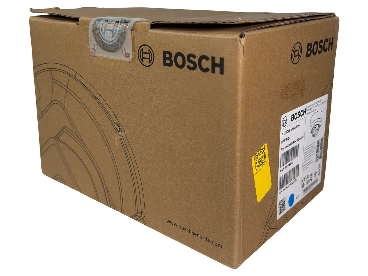 Bosch NDE-5702-A FLEXIDOME 5100i Outdoor IP Dome Security Camera