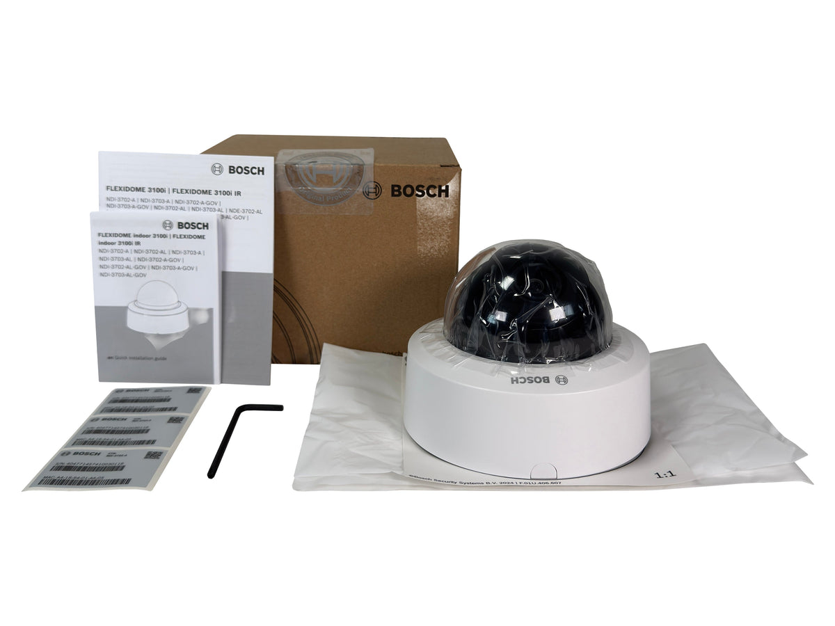 Bosch NDI-3702-A FLEXIDOME 3100i IR 2MP Indoor IP Dome Security Camera