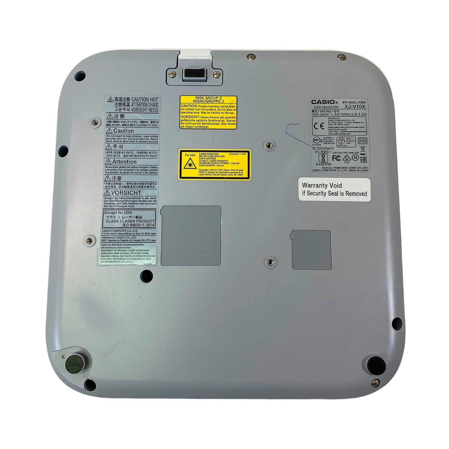 Casio XJ - V10X DLP Projector – 3300 Lumens Laser/LED Hybrid 4K Support