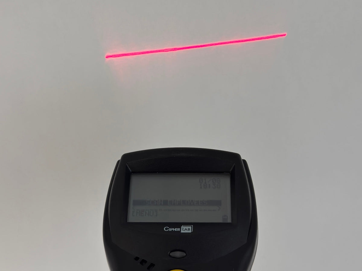 CipherLab 8000 Industrial Handheld 1D Laser Barcode Scanner Terminal