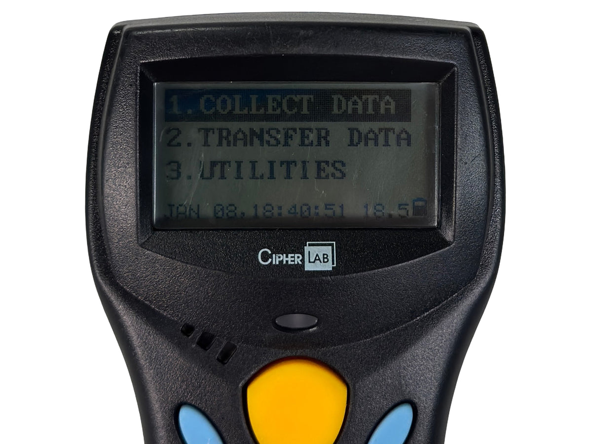 CipherLab 8000 Industrial Handheld 1D Laser Barcode Scanner Terminal