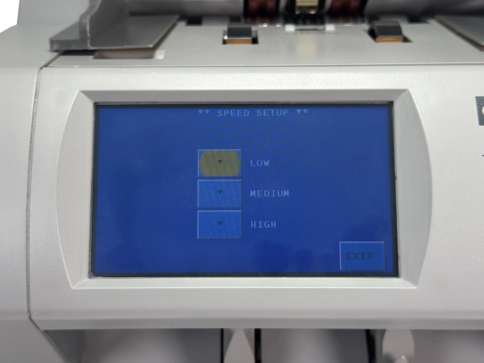 Cummins Allison JetScan 4065ES Currency Bill Counter – UV/MG/Fluorescence Detection, Touchscreen