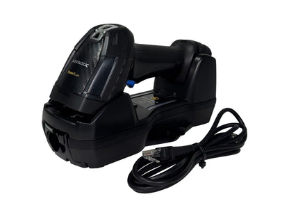 Datalogic PowerScan PM9600 SR910RB Wireless Barcode Scanner Set with BC9600 Base Station & Cable