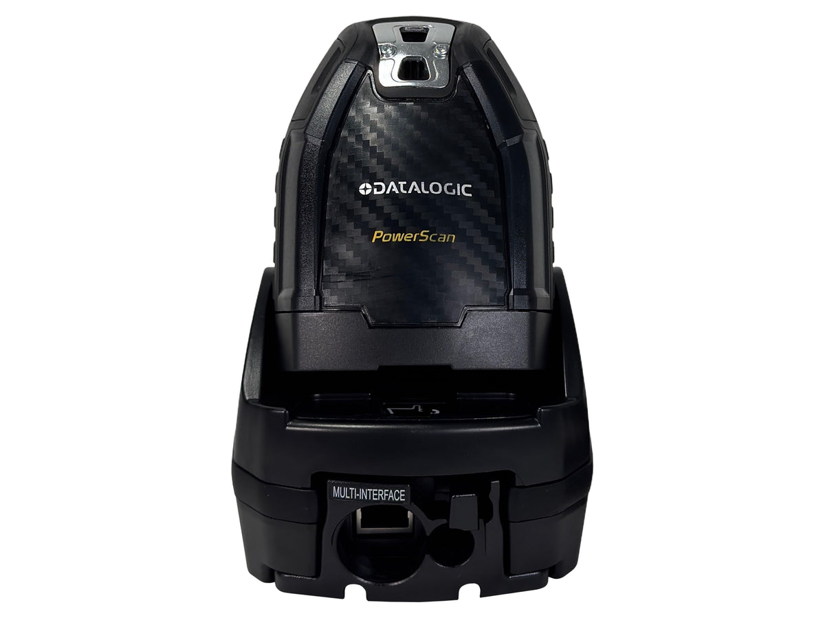 Datalogic PowerScan PM9600 SR910RB Wireless Barcode Scanner Set with BC9600 Base Station & Cable