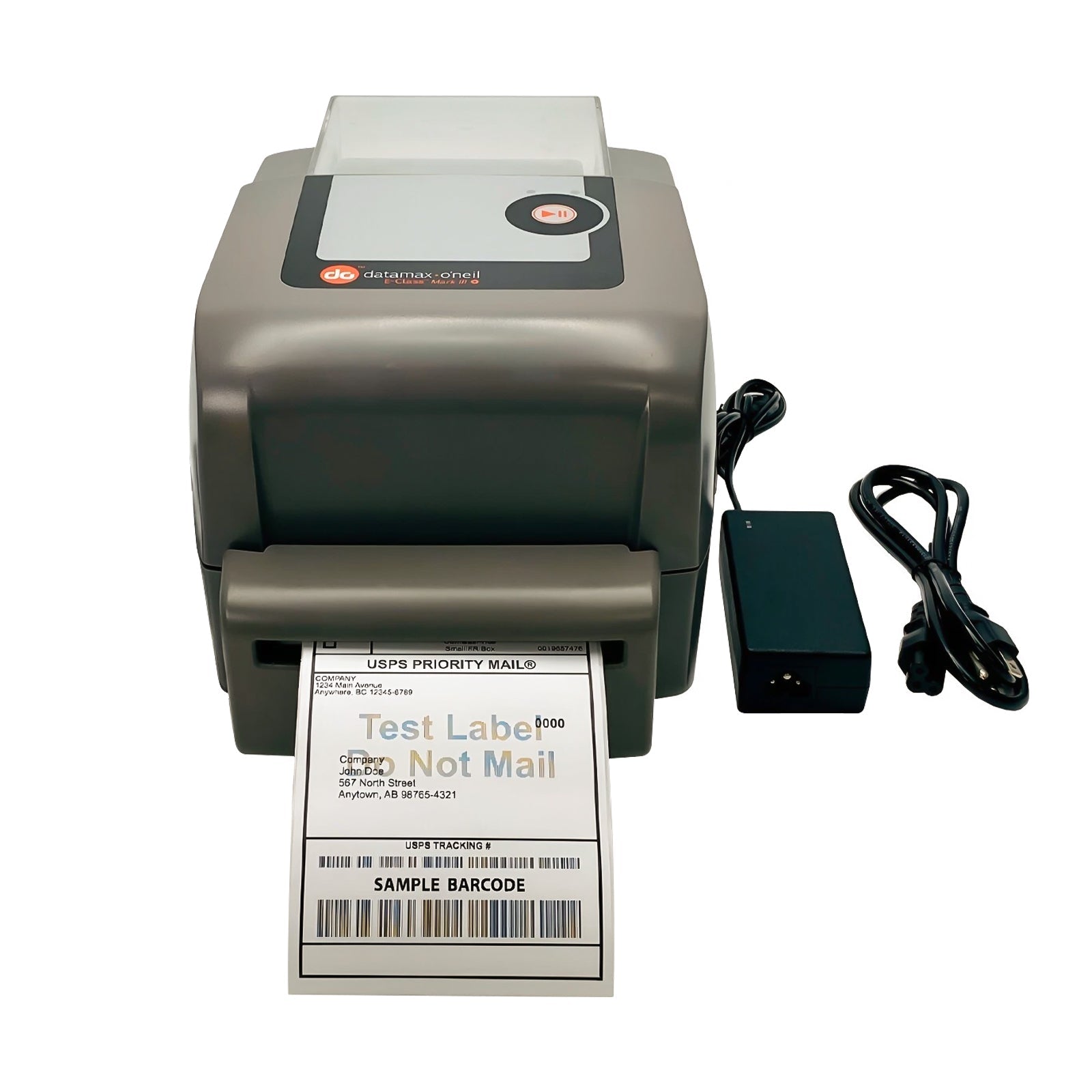 Datamax E - 4205A Direct Thermal Barcode Printer with Power Adapter